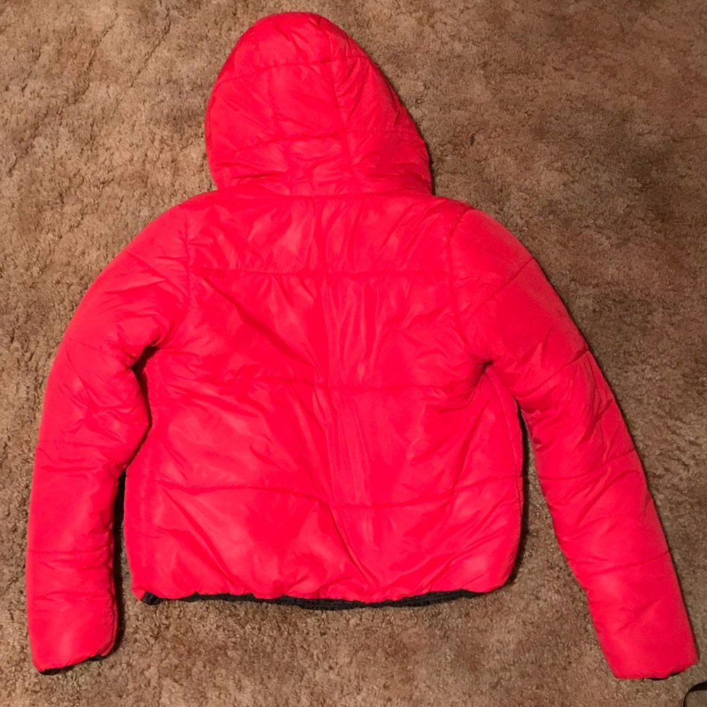 Red Puffer Jacket - Picture 2 of 4